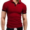 MRMT marque hommes T-shirt revers décontracté à manches courtes couture hommes pour homme couleur unie pull haut homme T-shirt W220409