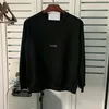 Designer tröja för man kvinnor crewneck svart casual pullover vit streetwear hoodie hög kvalitet bokstäver tryck långärmad tröja mode topp lös hip hop