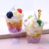 Ice Cream Miniature Decorative Objects Pendants for Dangle Earring Necklace DIY Jewelry Making Craft Keychain 1222357