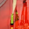 Yeni Geldi 2022 Bayanlar Deri Leke Ipek Elbise Ayakkabı Süper 14 cm Tıknaz Yüksek Topuk Sandalet 5 cm Platformu Dans Parti Rolado Pillage Sivri Burun Toka Elbise 34-44