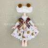 Set di vestiti per 1617cm Ob11 Doll Fashion Suit 18 Bjd Doll Dressup Skirt 6 Inch Cute Clothes Uniform 220815