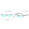 Moda Güneş Gözlüğü Çerçeveleri Yarım Çerçeve Renk Kör Gözlük Düzeltici Kırmızı Yeşil Zayıflık Deutan Protan Sürücü Gözlükleri UV400Fashion Fors22