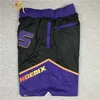 2023 shorts de basquete costurados com bolso zíper sweatpants malha retro esporte calças S-2XL curto