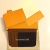 Titulaires de cartes de créateurs de luxe femmes paquet de crédit portefeuille sac à main hommes d'affaires en cuir pochette en cuir porte-clés en cuir ID Bag2368