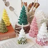 Christmas Candle Epoxy Resin Casting Molds Pine Tree Silicone candle making DIY Festival Craft Making Home Decoration 220629