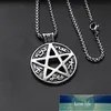 Titanium Steel Pendant Necklace Boys Pendants Personality Hipster Ornament Six-Pointed Star Seat Hip Hop