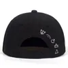 Mode Harajuku Hommes Femmes Casual Snapbacks Noir Gris Eye Broderie Cap Hip Hop Chapeaux Casquettes De Baseball Garros