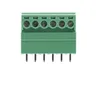 2021 NIEUWE 20 PCS 5PIN/MANG Pitch 3,5 mm schroefklemblok Connector Groene kleur T -type met pin