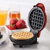 Brödtillverkare 110V 220V Mini Waffle Maker Hushåll Barn Bakningsmaskin Multifunktion Cake Egg Phil22