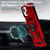 Para iPhone 13 Armour Holder Phone Caso