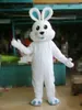 2022 Disfraz de mascota de conejo de orejas azules de Halloween Personaje de tema de anime de dibujos animados de alta calidad Tamaño adulto Fiesta de cumpleaños de carnaval de Navidad Traje de lujo