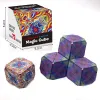 Newstyle Fidget Toy Magnetic Cube Geometrisk tredimensionell deformation Pussel Byggnadsblock Decompression Leksaker C0401