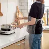 100Pcs/Set Clear Disposable Aprons Multifunctional Cleaning Cooking Painting Salon Apron Transparent Waterproof Apron Y220426