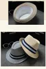 Nouveaux hommes femmes doux Fedora Panama chapeaux coton/lin casquettes de paille en plein air Stingy Brim chapeaux printemps été plage 3 couleurs