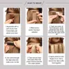 Natuurlijke Kleur Tape In Human Hair Extensions Indian Braziliaanse Virgin Remy PU Huid Inslag Haarverlenging Blonde 100g Dubbele kanten Lijm