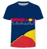 Быстросохнущая футболка с коротким рукавом для чемпионата мира Формулы-1 F1 1LHXI