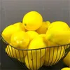 Simulazione realistica Limone artificiale Disply di frutta finta Decorazione per feste a casa 372 D3