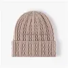 Beanie/Skull Caps Autumn Winter ADT Sticke Hat For Man Woman Solid Color Skl Beanies Warm Hats Drop Delivery Fashion Accessories Sc Dhoye