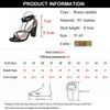 Women Fashion Ankle Strap Gladiator Sandals 2022 Summer Sexy Lace Up High Heels Sandals Woman Open Toe Cross Strappy Party Shoes Y220409