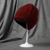 Ryba łazika 12 kolorystyka akrylowa kobieta zima kapelusz stały kolor unisex jesienne czapki warkocze ciepłe miękkie maski czapkę dar j220722