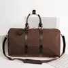 50-55 cm męscy torba TOTE Designer Wysoka jakość kobiety torby podróżne torby podręczne bagaż podróżny mężczyźni skóra duża krzyżowa torebka torebki brązowe torebki kwiatowe