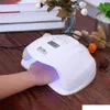 Lamp Gel Polish Curing Light LCD Display Nail Art Tool