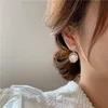 Clip-on & Screw Back Mini Stylish Ravishing Handmade Rhinestone Faux Pearl Earrings Vintage Style Earring For WeddingClip-on Odet22