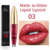 Brillant à lèvres métallique paillettes liquide rouge à lèvres maquillage longue durée et étanche brillant 04 vente en gros