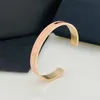 Charm Bangle Armband Homme Designer Jewelry Luxurious Titanium Steel Opening Design Mens Womens Friendship Par Silver Armband Rose Gold Bangles Jewellery