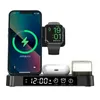 Магнитное беспроводное зарядное устройство 3 в 1, быстрая зарядка Qi, 30 Вт, Macsafe, iPhone 12, 13 Pro Max, Apple Watch, зарядная док-станция Airpods Pro9800235