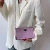 Sacs à main pas chers Sacs 80% de réduction sur l'été triangle miroir petite chaîne Lingge Messenger Fashion