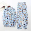 Милый белый медведь 100 матовый хлопок мужские пижамные комплекты осень повседневная мода животных пижамы мужская домашняя одежда сексуальные пижамы mujer 2207201464120