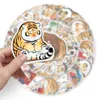 Waterproof 10/30/50pcs Cute Tiger Graffiti Stickers Cartoon Decals Laptop Luggage Guitar Scrapbook Diary Phone Cool Sticker for Kids Toy Car sticker