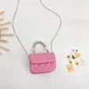 Mini pochette pour enfants, jolis sacs à main et sacs à main en cuir pour filles, pochette à monnaie, Kawaii, sac à main de fête pour bébé, fourre-tout cadeau