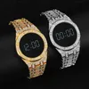 Lead Lead Men Magnetic Bracelet Watch Rose Gold Digital Drs Watch for Women Quartz Wristwatch Ladi Clock Relogio feminino