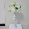 26 cm de mesa de casamento artificial de bola de flores centrais Ornamento de buquê para decoração de festa em casa 4 pcs