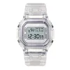 Montre-bracelets Fashion Transparent Digital Watch Square Women Watchs Sports Electronic Wrist for Children Clock Drop2729382