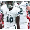 WSKT Men College Tulane Green Wave Football Jersey Justin McMillan Darnell Mooney Corey Dauphine Jalen McClesey Darius Bradwell Jones Custom