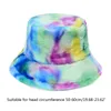 Berets Fisherman Hat Wind Protection Bucket In Wash-Painting Style PanamaBerets
