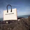 Tendenza moda Rive Gauche Borse firmate Borsa da donna Tote shopping bag borse top Borse da uomo in lino Grandi borse da spiaggia da viaggio Borsa a tracolla Borsa a tracolla Portafoglio