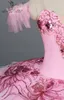 BT8980A Pancake Costume Schotel Ballrina Pink Peach Fairy Princess Nutracker Professionele Tutu Vrouwen