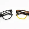 JAMES TART 497 lunettes optiques pour unisexe Style rétro Anti-lumière bleue lentille plaque cinq lunettes à monture pointue avec boîte