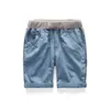 Мальчики летние джинсы шорты детские ковбойские шорты хлопок короткие брюки повседневные мальчики брюки 2-14 лет детская одежда 220707