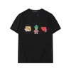 男性デザイナー Tシャツ夏メンズカジュアル Tシャツ Tシャツ男性女性半袖 Tシャツ服レターパターンプリント Tシャツクルーネック