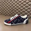 2023 mens designer shoes letter printed luxury fashion casual black men sports sneakers high quality real picture L05