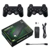 M8 Plus et Consoles de jeux vidéo Contrôleur sans fil 2.4G 10000 Jeu Console portable rétro 64 Go avec bâton de jeux sans fil