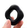 Superior Silicon Flat Penis Cock Ring Set Crings Erection Enhancing c-Ring for Men Adult sexy Toys