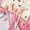 Gel Pens 20 Pcs Girl Sakura Star Wand Pen Neutral Wing Signature Writing Tools School Supply Office Stationery
