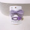 New Sweet Girl Princess Cute Star Crown Flower BB Clip Children's Fashion Plaid Fabric Mesh Bow Hairpin Hair Accessories