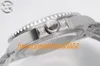 VR Factory Montre de Luxe 40mm 1116759 Diamant Lunette et Bracelet Cercle Rotatif Automatique Mécanique Cal.3186 Mouvement 904L Acier Saphir Diver Montre-Bracelet
